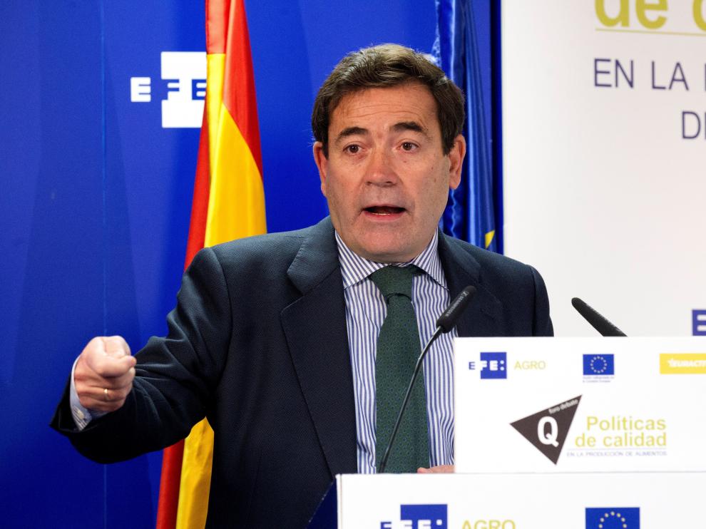 Carlos Cabanas, secretario general de Agricultura y Alimentación.