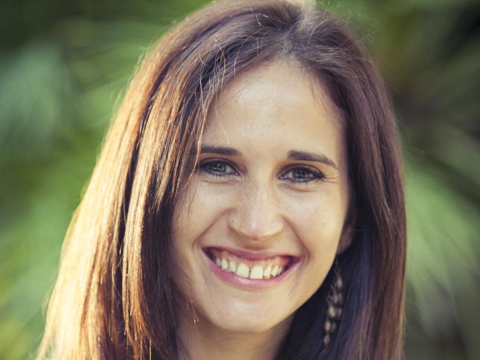 La joven novelista Laura Higuera, autora de 'El Ángel Negro'-