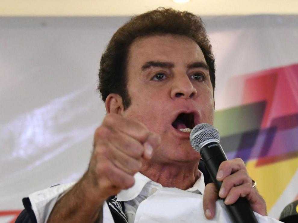 Salvador Nasralla, candidato presidencial de Honduras