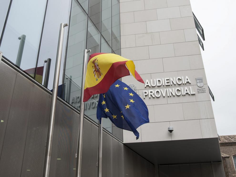 El juicio se celebró en la Audiencia Provincial de Zaragoza.