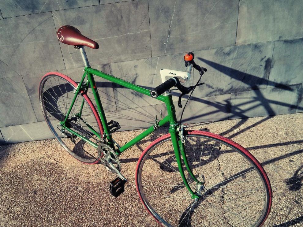 Imagen de una de las bicis robadas.