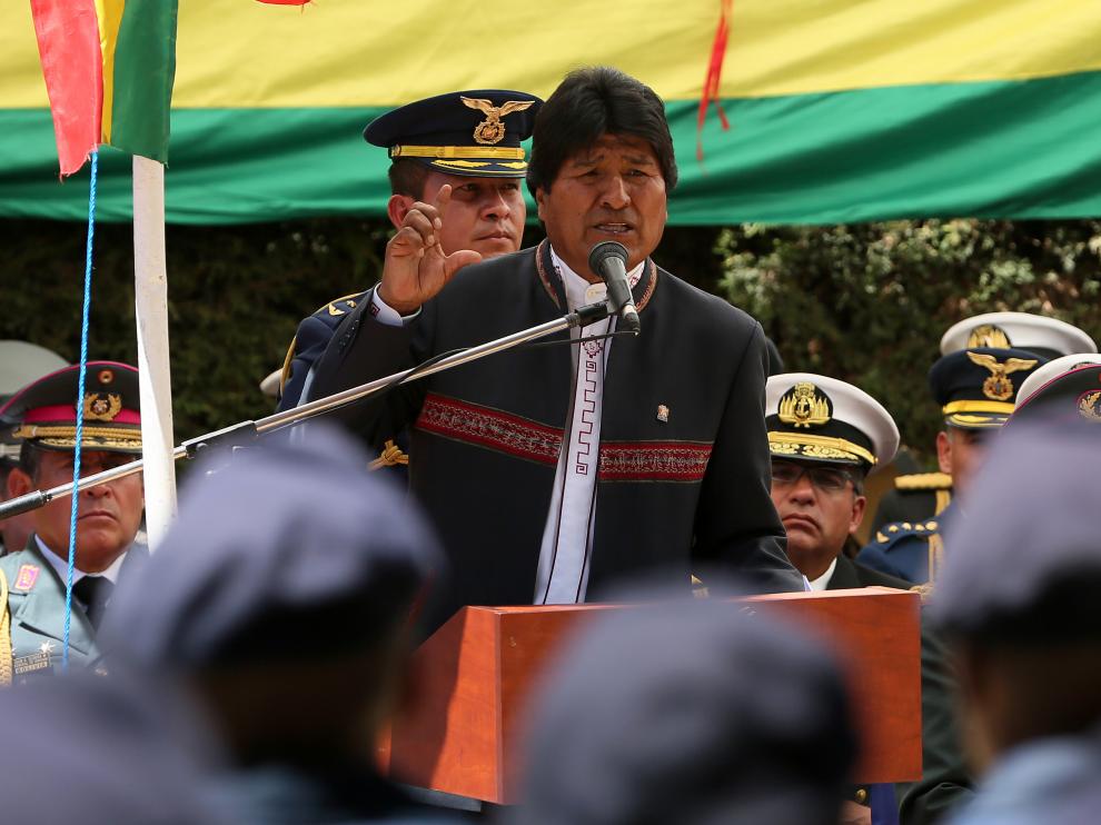 Evo Morales, presidente boliviano, en imagen de archivo.