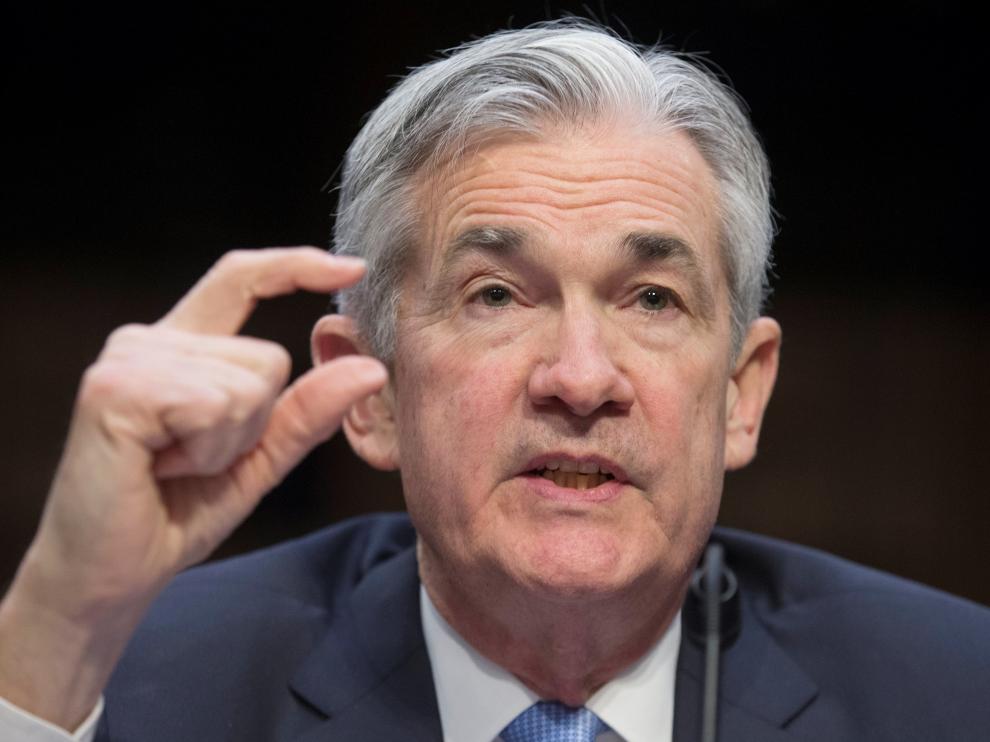 Jerome Powell en su comparecencia ante el Comité Bancario del Senado.