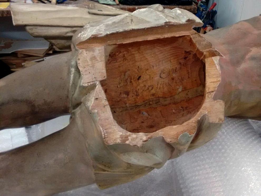 El lugar de la talla que hacía de 'cápsula del tiempo'