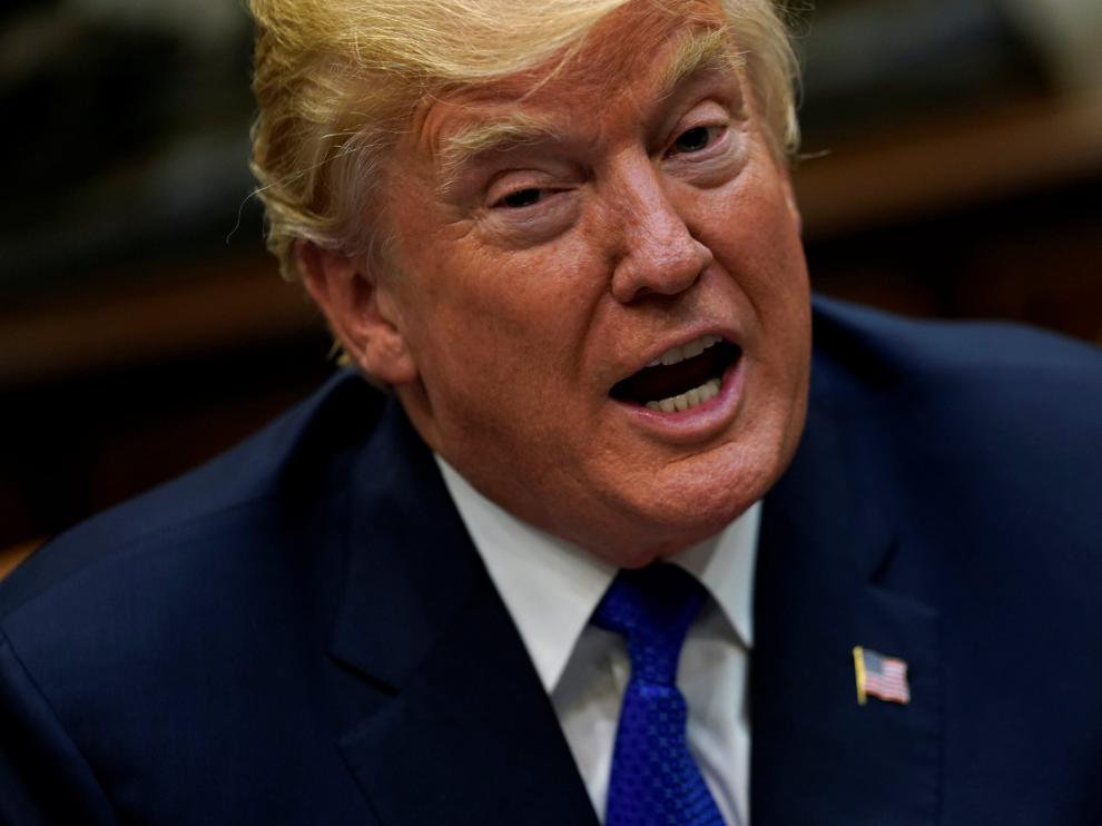 Donald Trump aseguró que respondería con "furia y fuego" cualquier ataque a Estados Unidos.