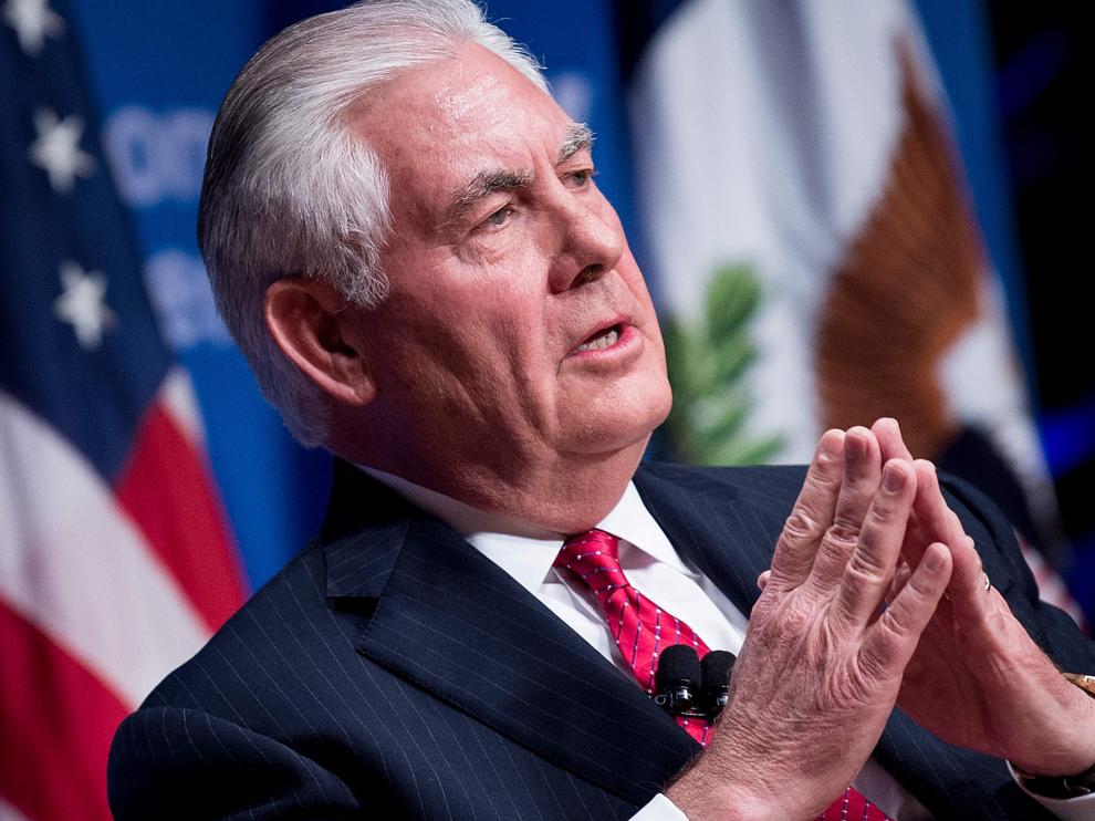 Rex Tillerson, secretario de Estado de Estados Unidos.
