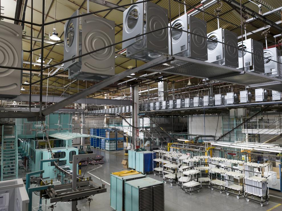 Imagen de la planta de BSH Electrodomésticos en La Cartuja.