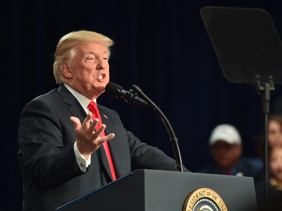 El presidente estadounidense Donald Trump.