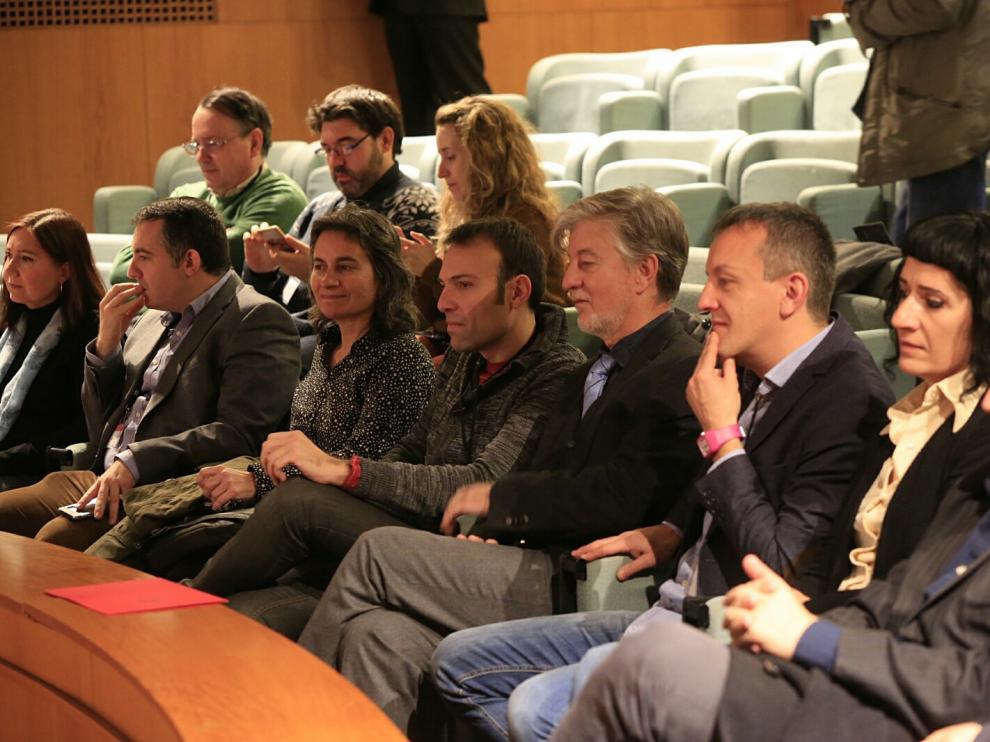 Pleno en las Cortes de Aragón