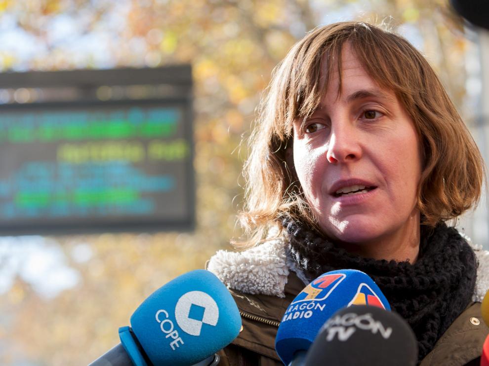 Teresa Artigas, concejala de Medioambiente y Movilidad del Ayuntamiento de Zaragoza.