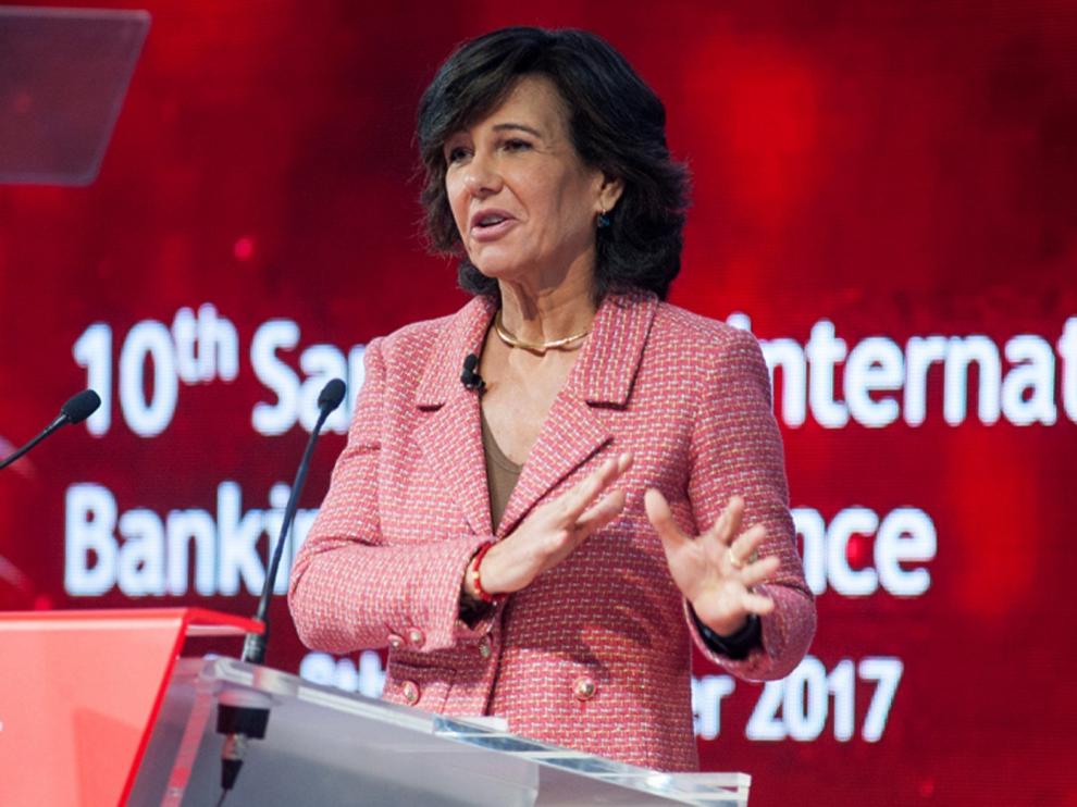 Ana Botín, presidenta del Banco Santander.