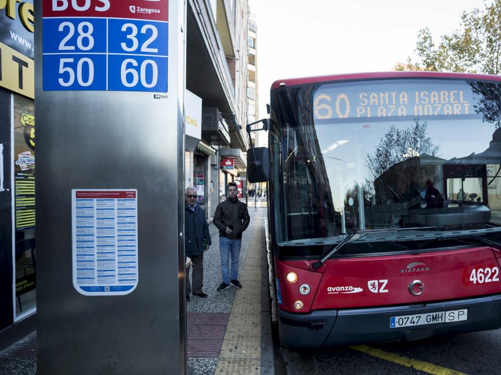 Santa Isabel estrena su línea 60 de autobús