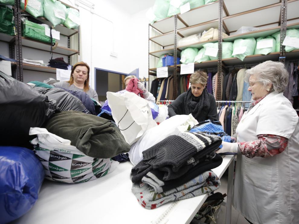 Almacén de prendas de abrigo del Refugio