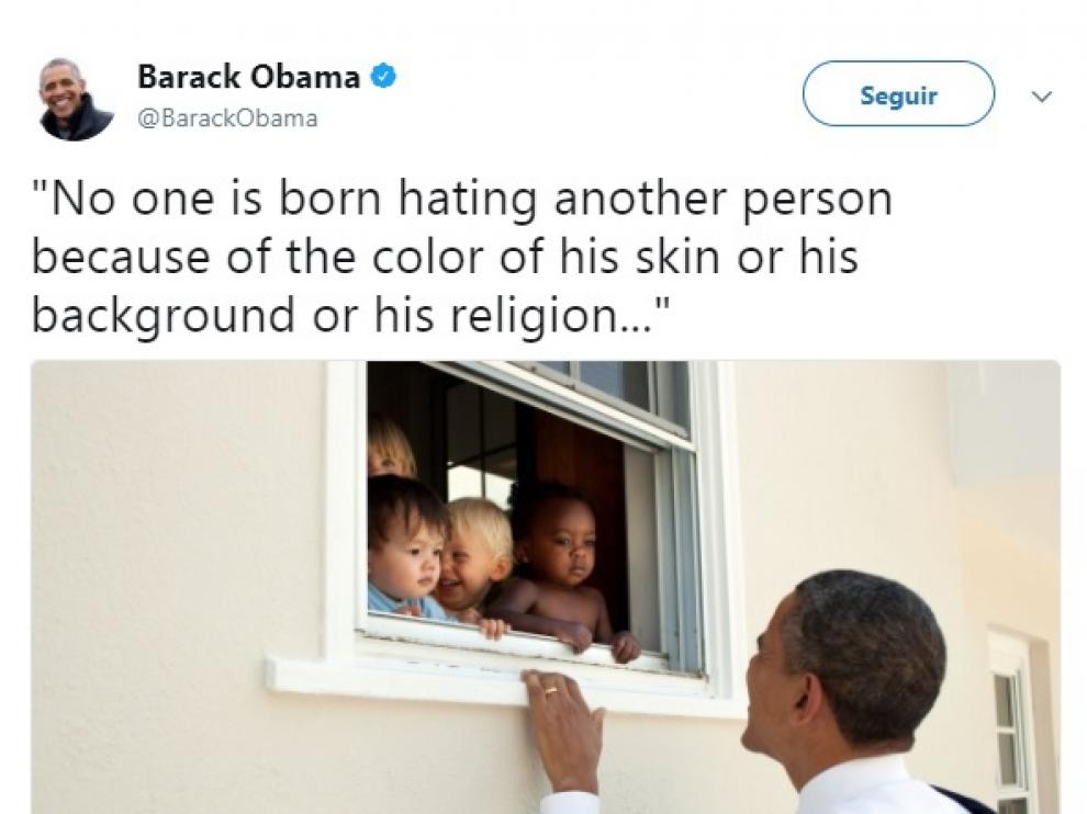 El 'tuit' que más 'Me gusta' ha recibido en todo el mundo.