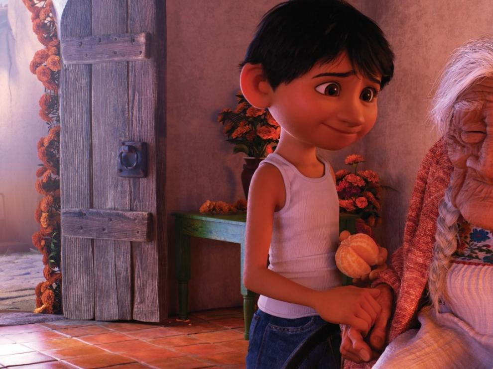 Fotograma de la nueva película de animación de Disney-Pixar 'Coco'.