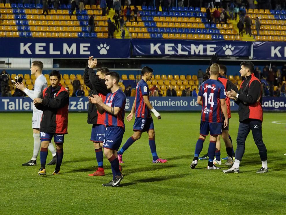 Imágenes del partido entre el Alcorcón y la SD Huesca