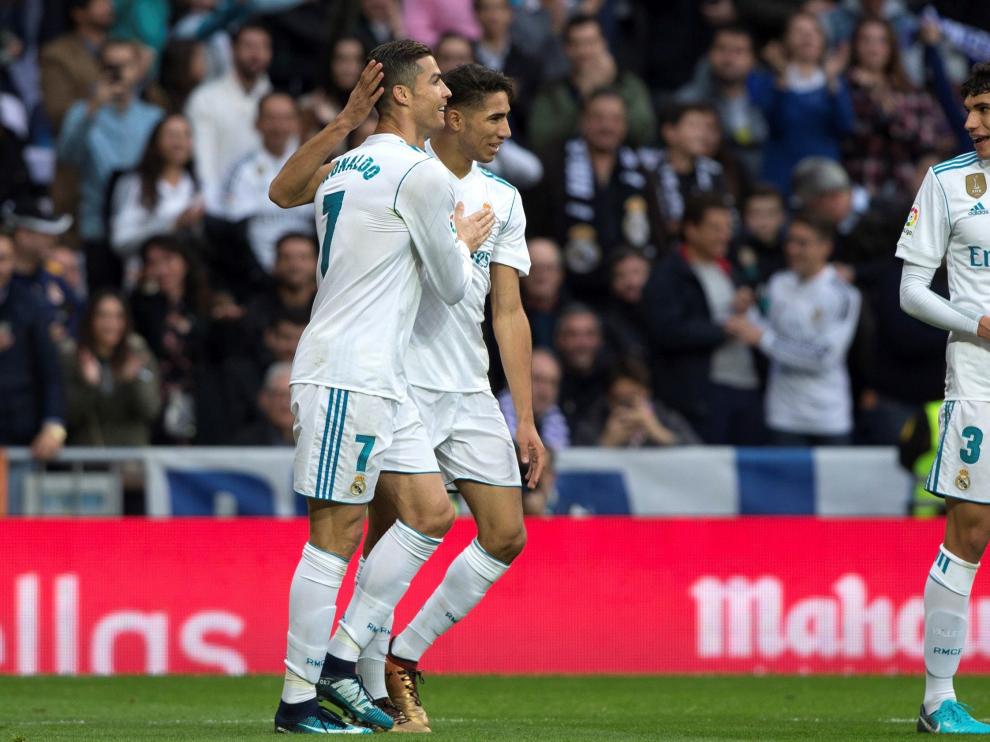 Zidane elogia a Vallejo.