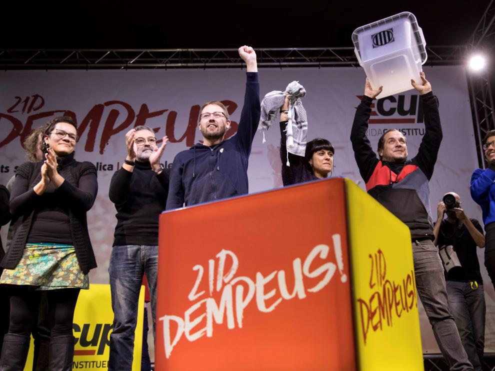 ERC en un acto de partido