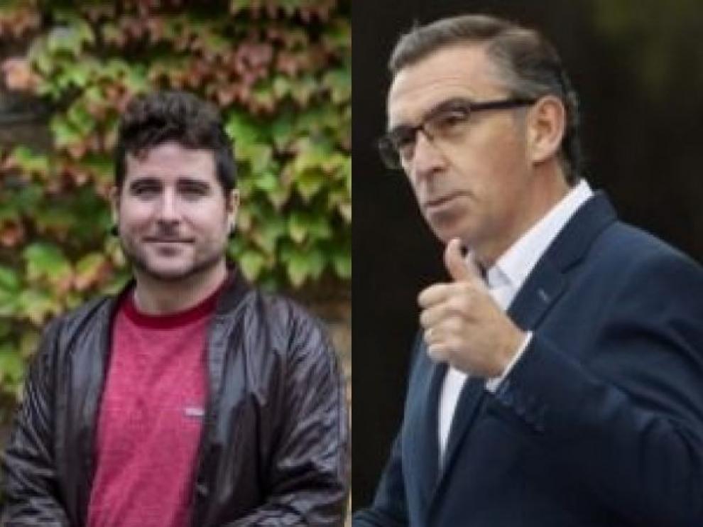 Nacho Escartín y Luis María Beamonte