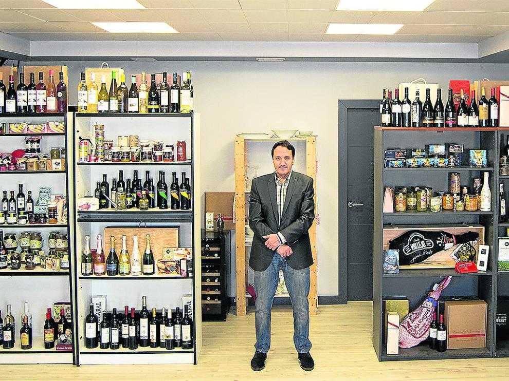 Juan Ignacio Aznárez, gerente de Central del Gourmet, en las oficinas de la empresa.