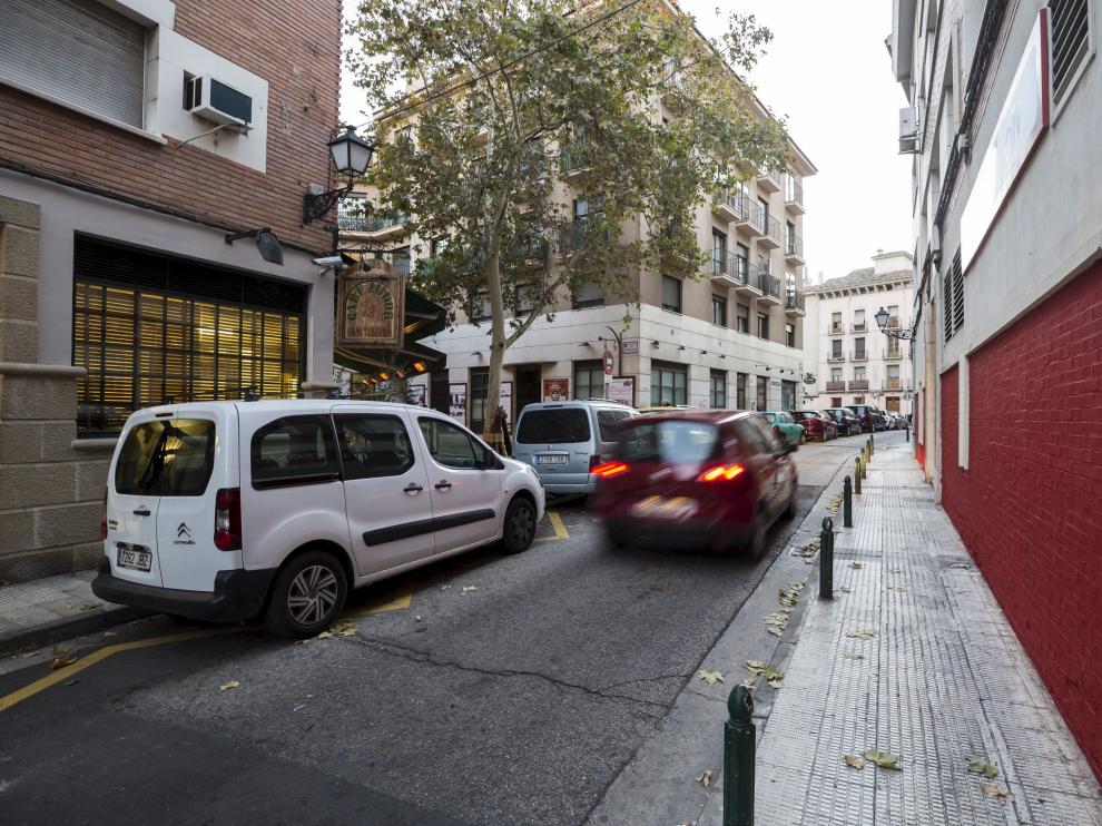 El crimen de Víctor Laínez se produjo el 8 de diciembre en la calle de Antonio Agustín, en la zona de bares de Heroísmo.