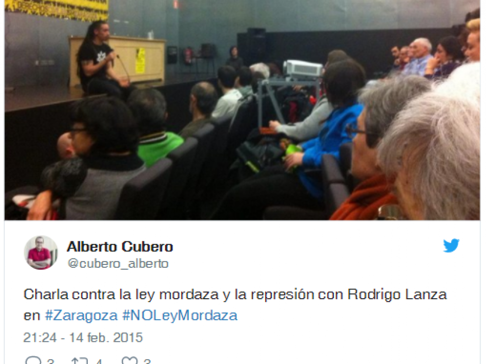 El presunto asesino de Víctor Laínez fue arropado por el entorno de ZEC y Podemos