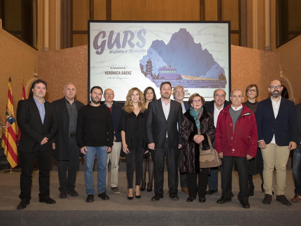 Presentación del documental "GURS, historia y memoria".