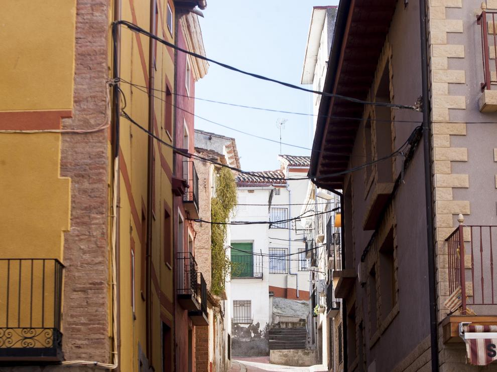 Calle de Aguarón.