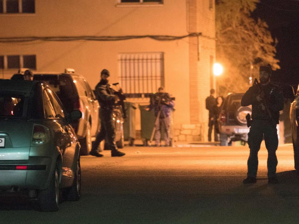 Operativo de búsqueda del autor del tiroteo entre Albalate del Arzobispo y Andorra
