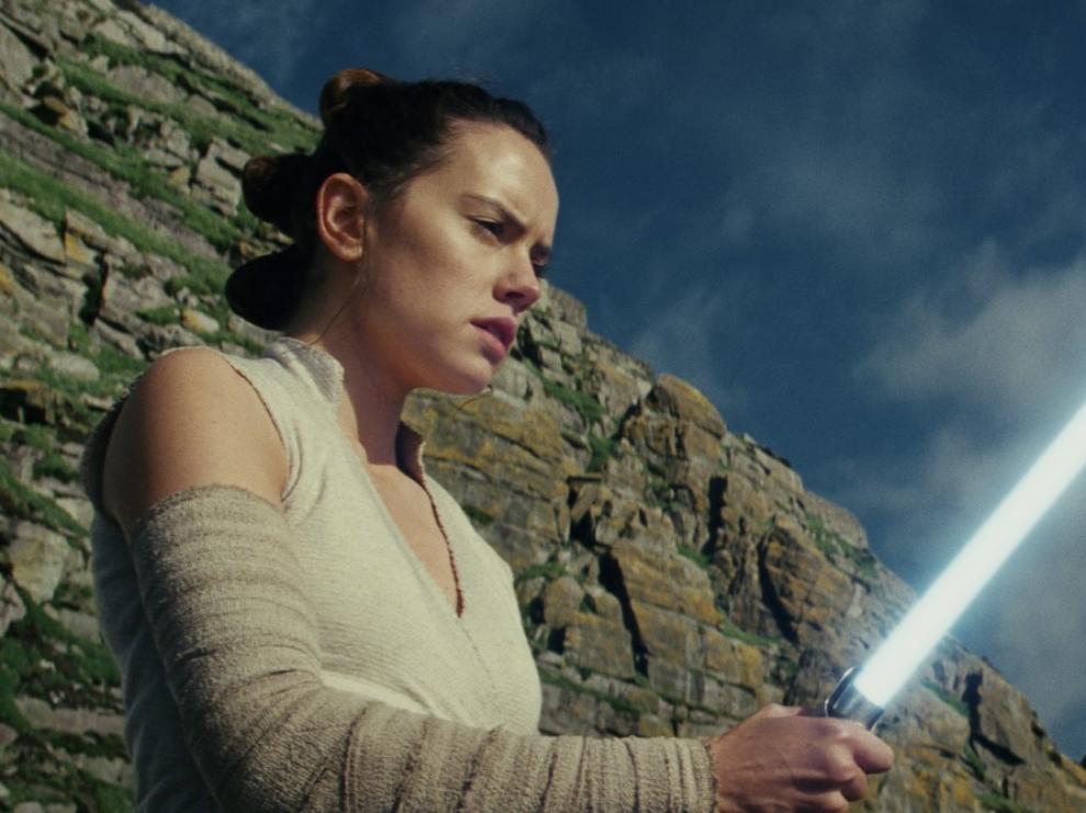 Daisy Ridley vuelve a ser una de las protagonistas de 'Star Wars'.
