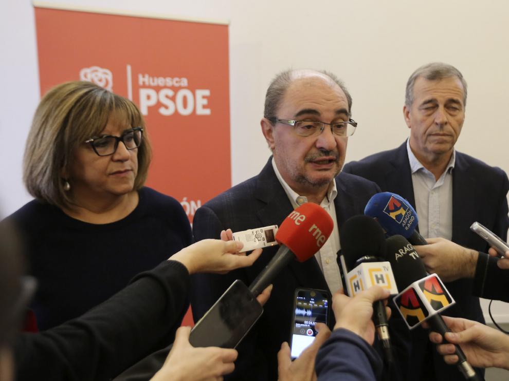 Javier Lambán, presidente de Aragón
