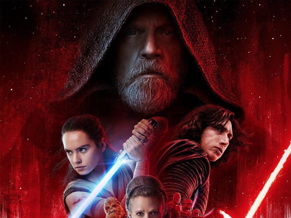 Cartel de 'Star Wars: Los últimos Jedi'.