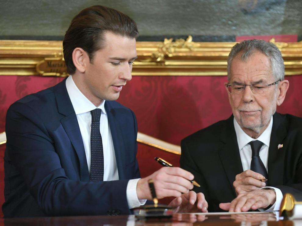 Sebastian Kurz, nuevo jefe de Gobierno de Austria.