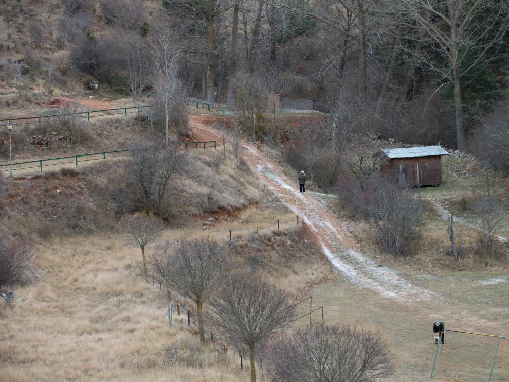 Ladera del Mas Blanco en la que se construirá la pista de esquí con nieve sintética.