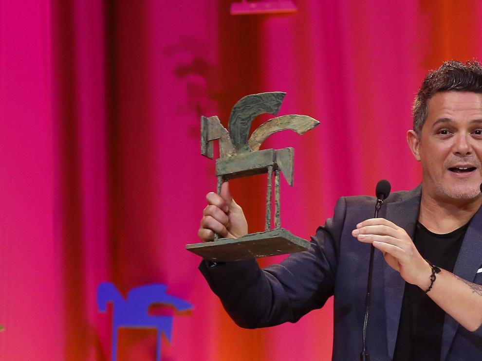 Alejandro Sanz recibió hace una semana el premio Artista del Año.