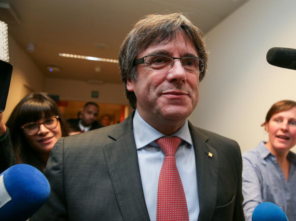 Puigdemont llega a Bruselas