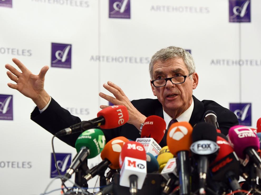 Ángel María Villar, presidente cesado de la RFEF.