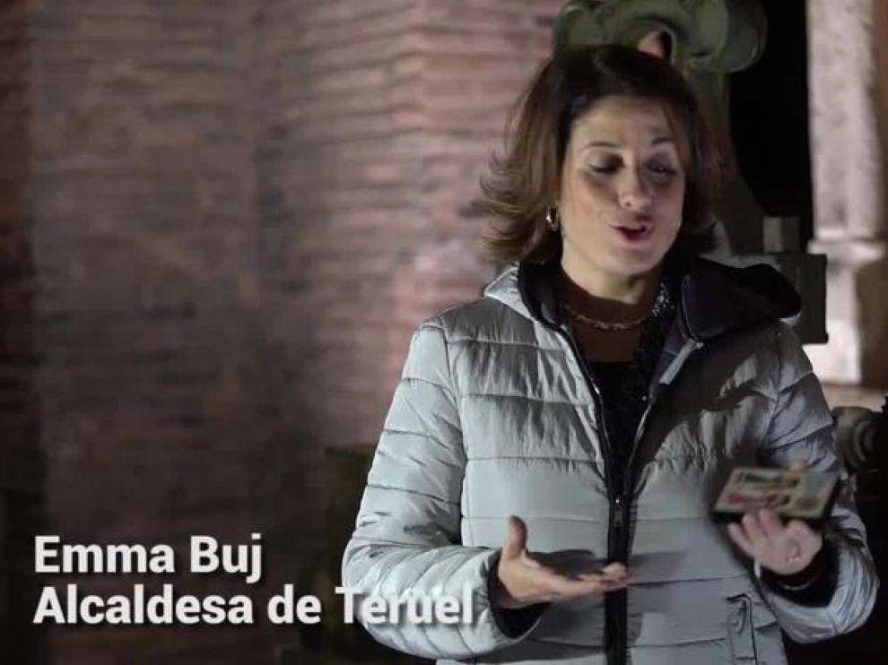 La alcaldesa de Teruel, Emma Buj.