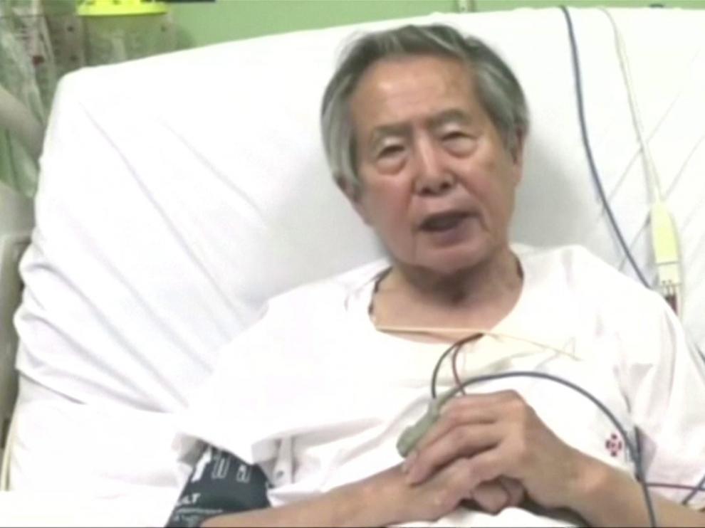 Fujimori, hospitalizado