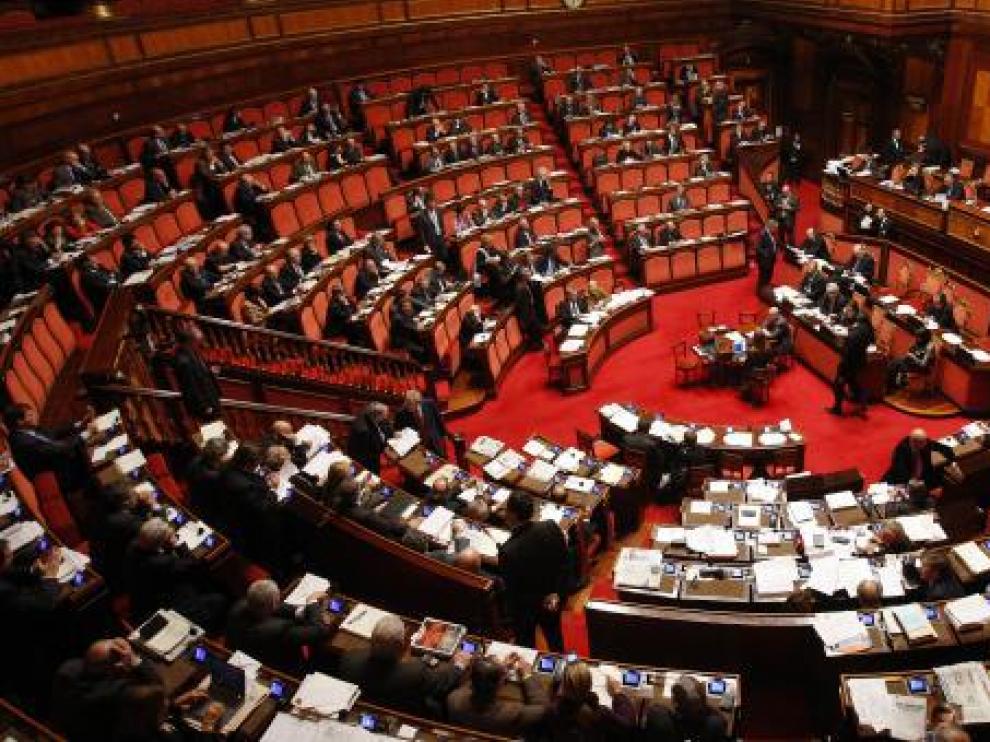 Imagen de archivo del parlamento italiani.