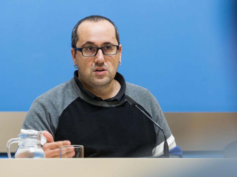 Alberto Cubero, concejal de Servicios Públicos del Ayuntamiento de Zaragoza