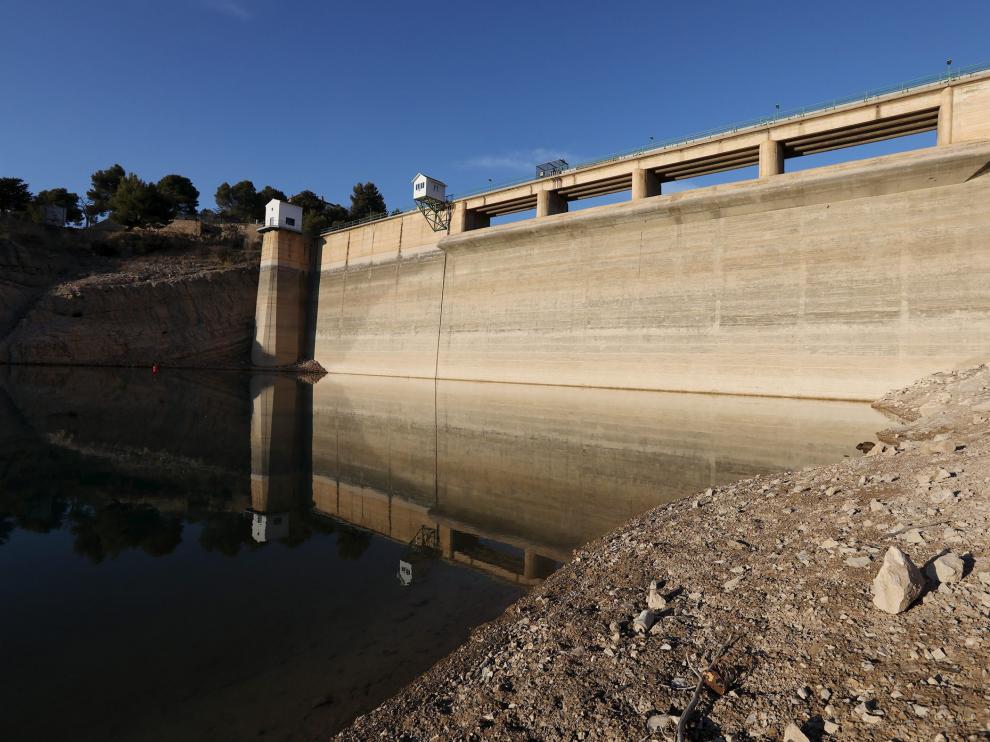 El pantano del Arquillo, al 15% de su capacidad, en su nivel más bajo desde 1995.