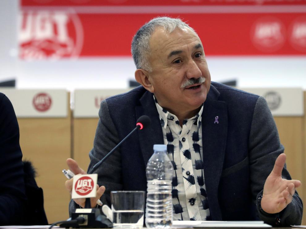 Pepe Álvarez, secretario general de UGT.