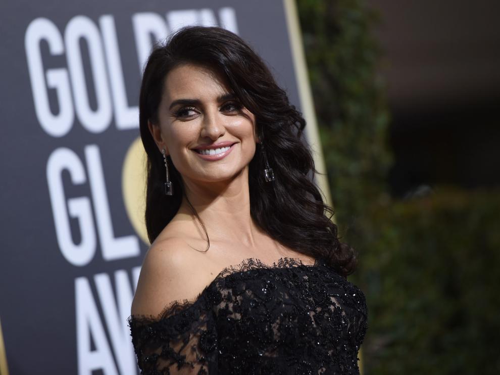 Penélope Cruz, en la última gala de los Globos de Oro.