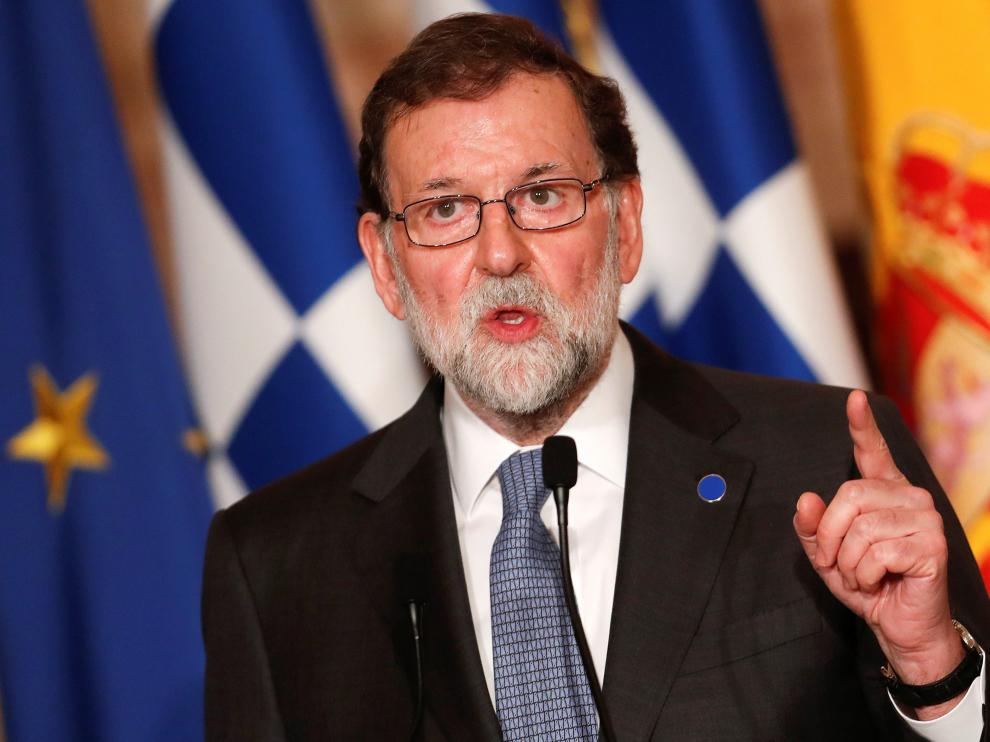 Mariano Rajoy durante su intervención en la IV cumbre de líderes de países del sur de Europa.