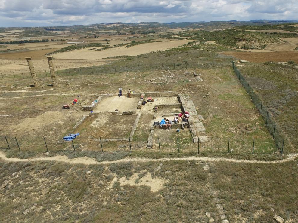 Durante este año se excavará en la zona doméstica del yacimiento, en la fotografía.