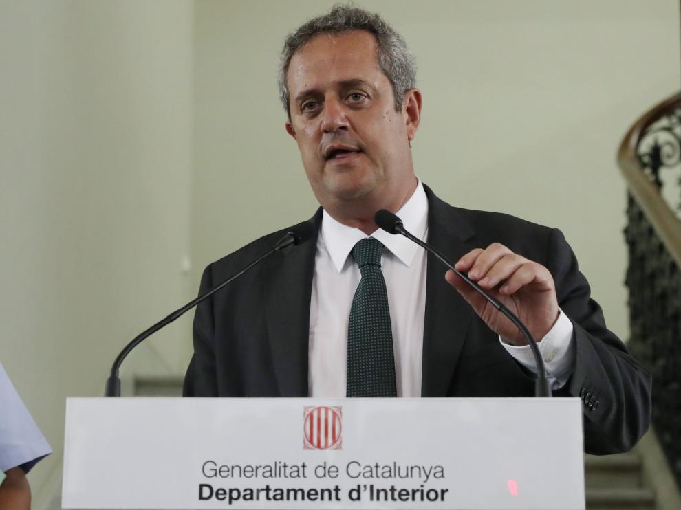 Joaquin Forn, exconsejero de Interior de Cataluña