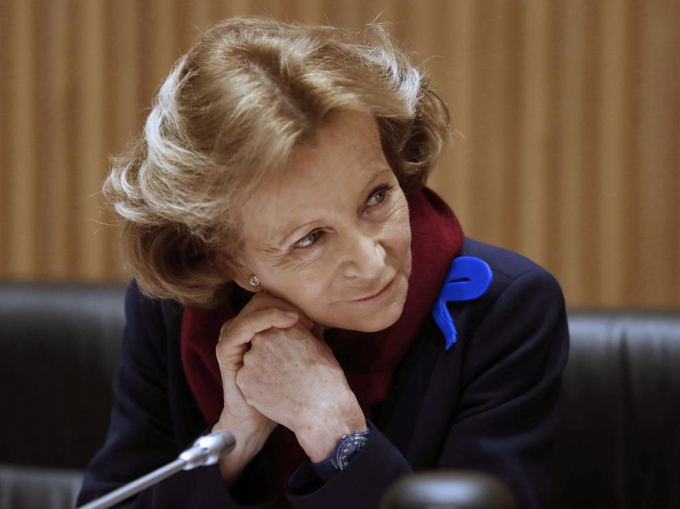 La exministra, Elena Salgado