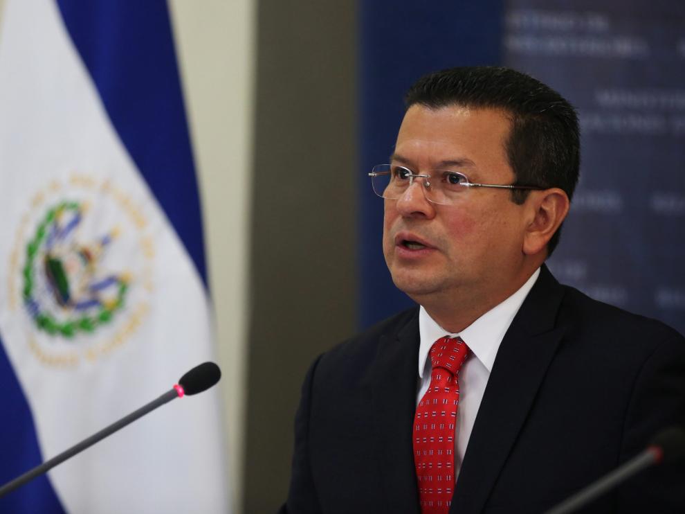 Hugo Martínez, canciller de El Salvador.