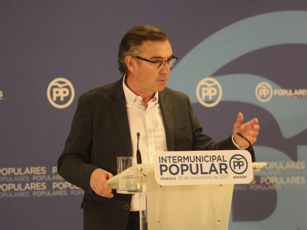 Luis María Beamonte, presidente del PP Aragón.